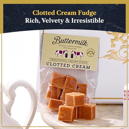 Edmond & Charles Luxury Afternoon Tea Hamper | Premium Gift Box with Teas, Gourmet Biscuits, Fresh Carrot Cake, Macarons, Fudge, & Jam | Hampers Presents for Women | Set of Artisanal Birthday Treats - Image 6