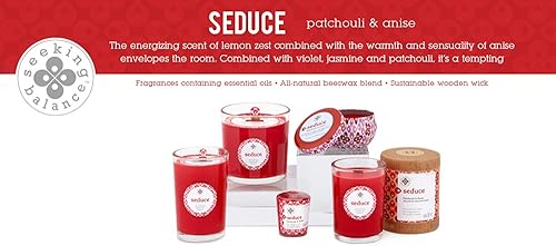 Miniatura 5 de Root Candles Seeking Balance Spa Candle - Velas de aromaterapia, votivas, seduce pachulí y anís, 18 unidades