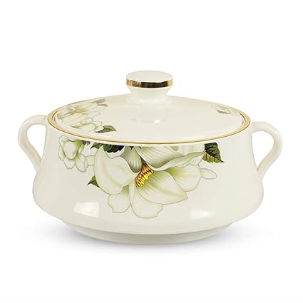 PROSAC Plastic & Stainless Steel Lorenzo Casserole(Pink, 10000ml)