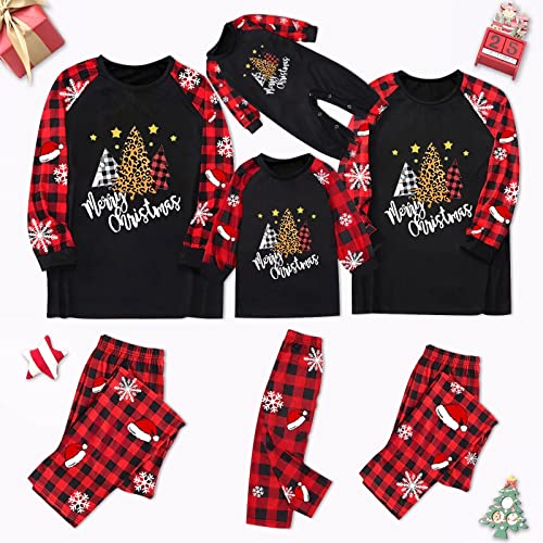 Christmas Pajamas For Family And Dog 3X Family Family Matching Christmas Pajamas Set Sleepwear Jumpsuit Hoodie Kids 7-8 Years #TOP1