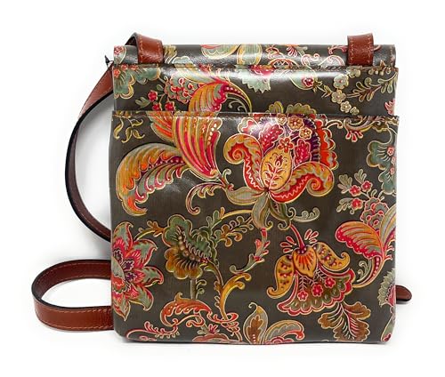 Patricia Nash Leather Granada Crossbody, Vintage Italian2