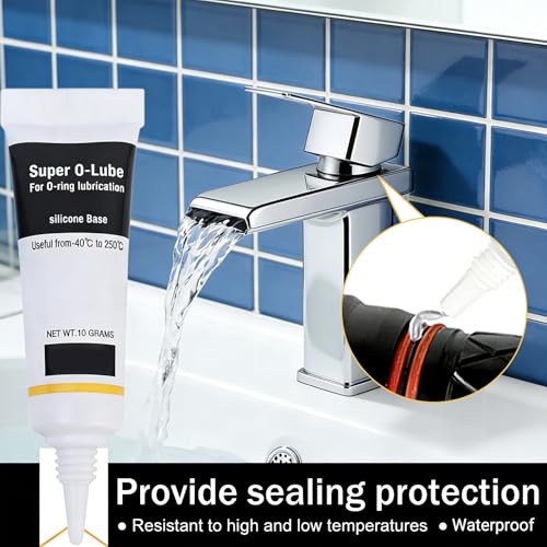 EUYKQNOI 3 Stück Silikonfett Silicone Grease O Ring Fett Transparent Silikonfett für Dichtungen Silikonfett für Kaffeevollautomaten für Brühgruppe Dichtung O-Ring Kaffeemaschine Trinkwasserarmaturen