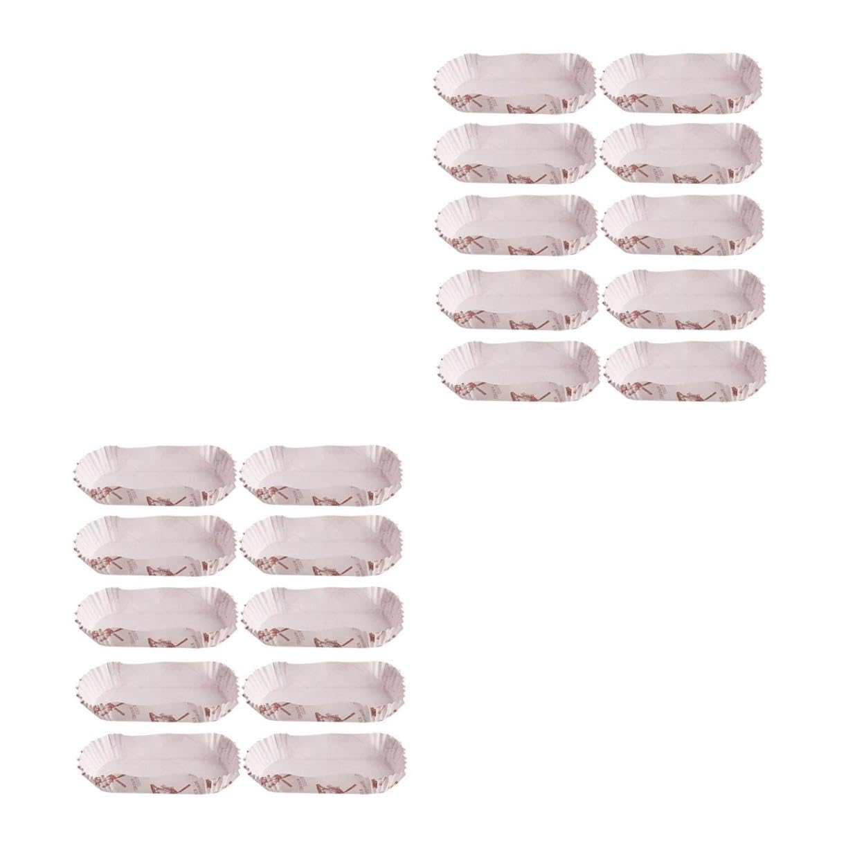 Cabilock 2 Juegos Bandeja De Pan Envoltura De Pastel Decoración De Pasteles Envoltura De Pan Tarta De Queso Tazas Decorativas Para Hornear Cupcakes Moldes Para Mini Muffins 600 Piezas * 2