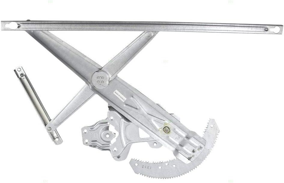 Brock Window Regulator w/o Motor for 1998-2002 Accord Coupe Front 72251S82A01 Left HO1350115