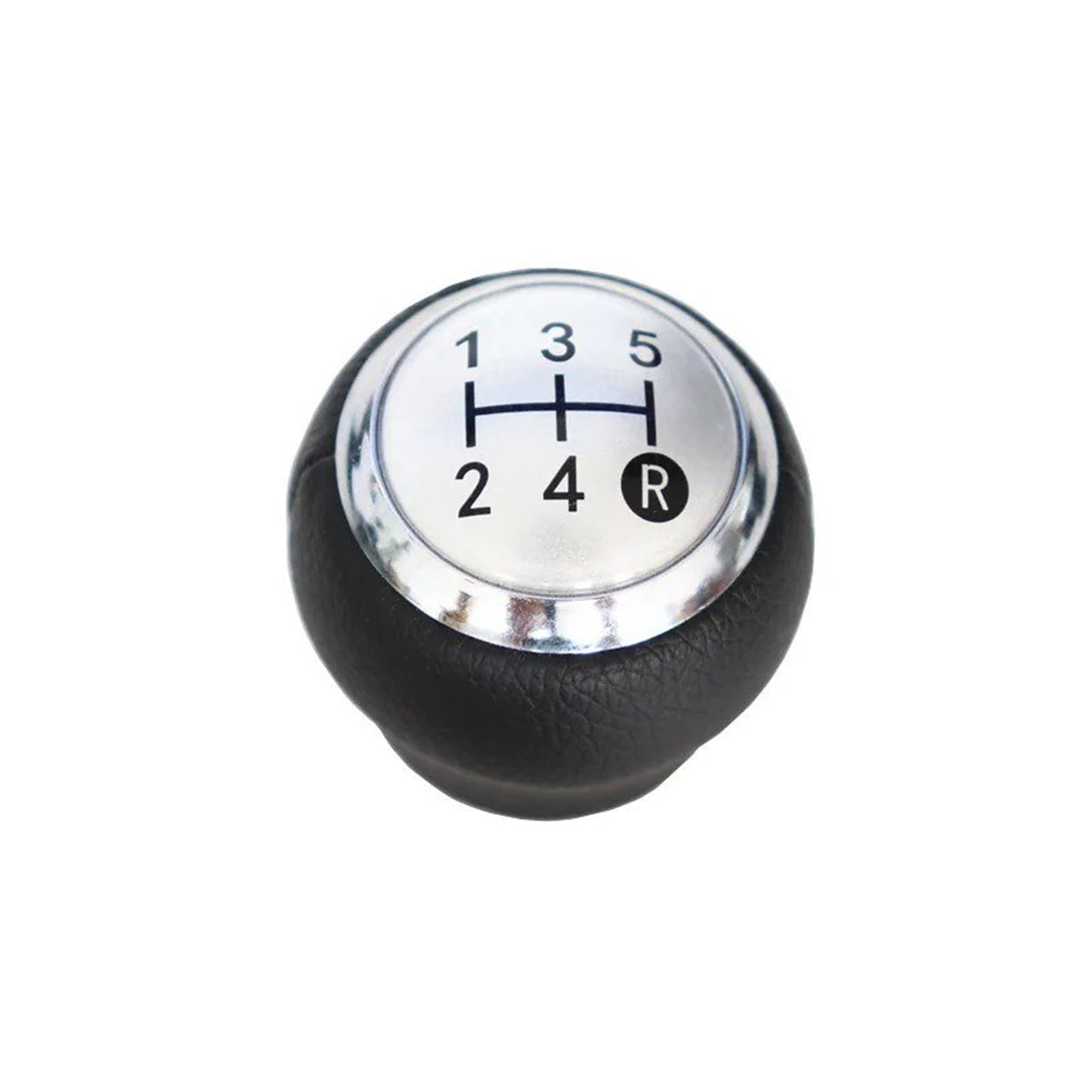 PYBYCEGNZK Car Interior Accessories for Toyota for Corolla 1.8MT 2007-2013 56 Speed MT Gear Shift Knob Shifter Lever Head Ball Pen(5 Speed Silver)