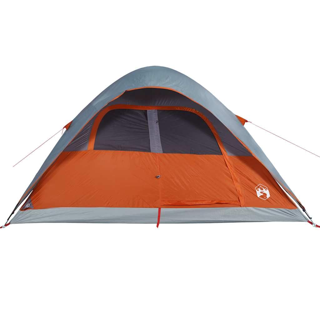 Tenda Familiare a Cupola 6 Persone Verde Impermeabile