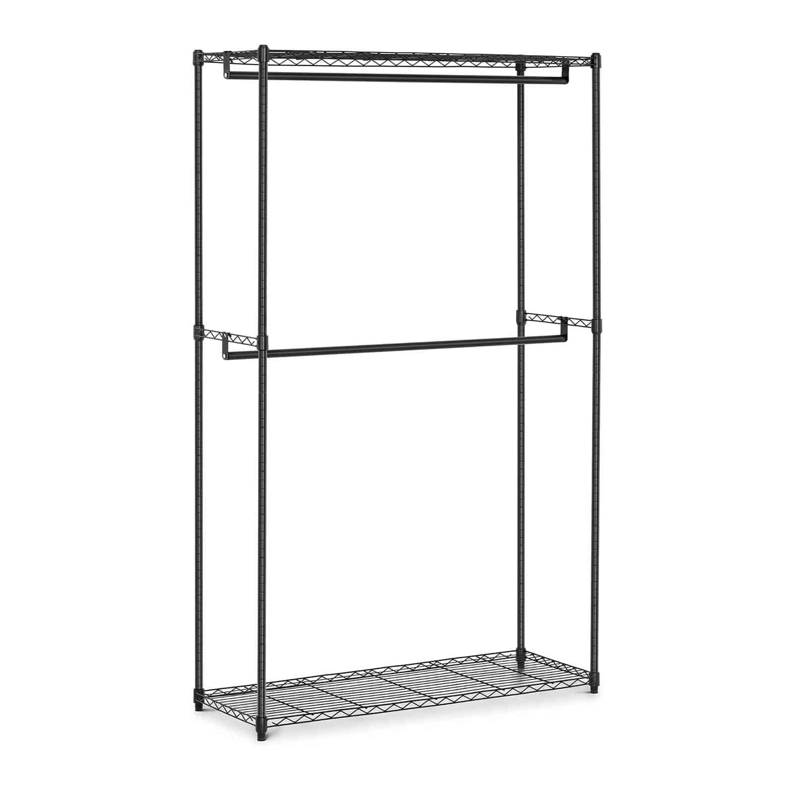 Armoire ouverte pour optimiser l'espace d'une chambre moderne