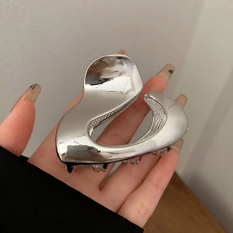 Haarklammern, Haarschmuck für Frauen Mädchen elegante silberne Haarspangen Haarnadeln Mode Haarschmuck für Party Hochzeit Alltag (Silber)
