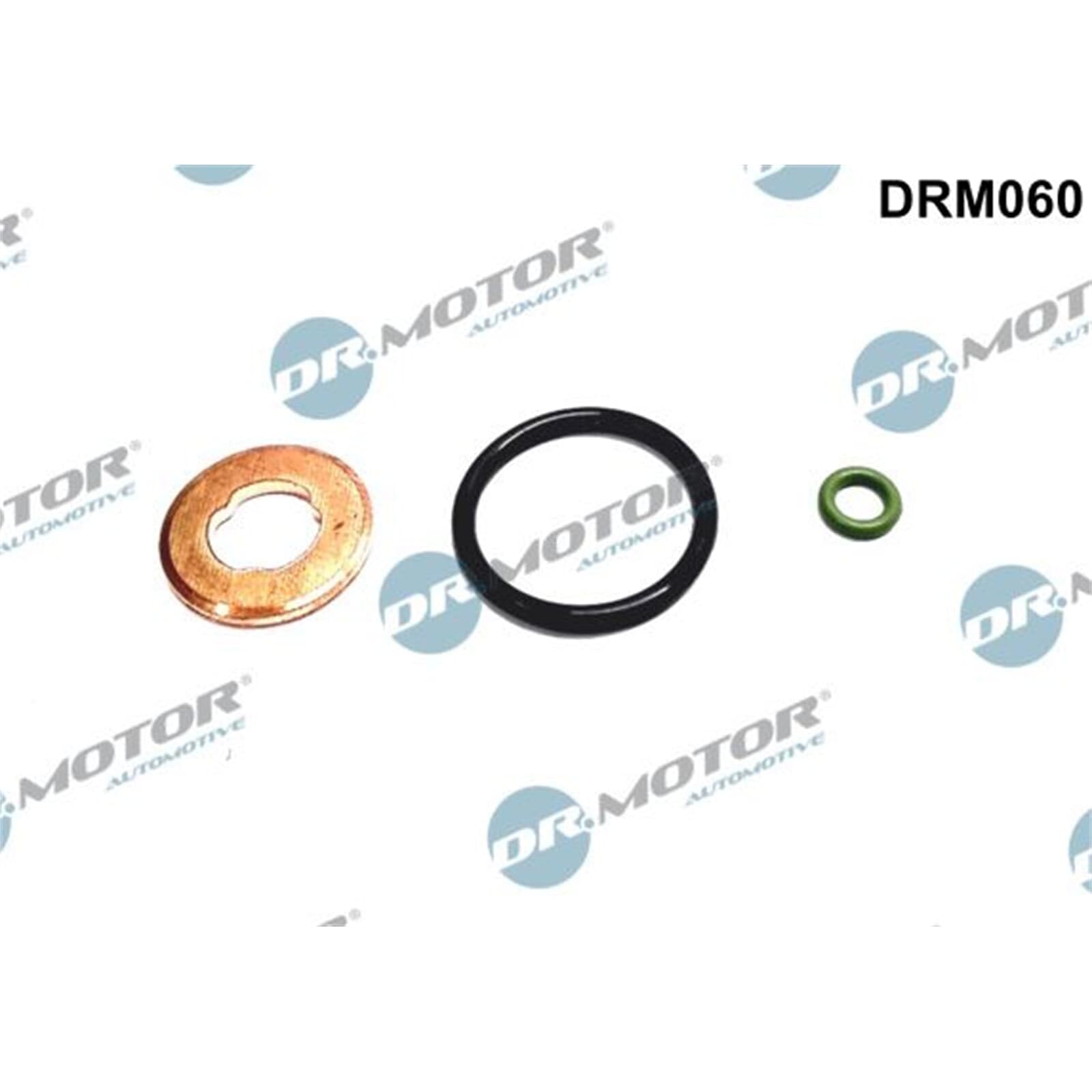 DR.MOTOR AUTOMOTIVE Kit Guarnizioni Iniettore DRM0198S In Rame | Diametro Esterno 15mm, Interno 7,3mm, Spessore 2,5mm | Compatibile Con Citroën, Ford, Peugeot, Toyota - 5