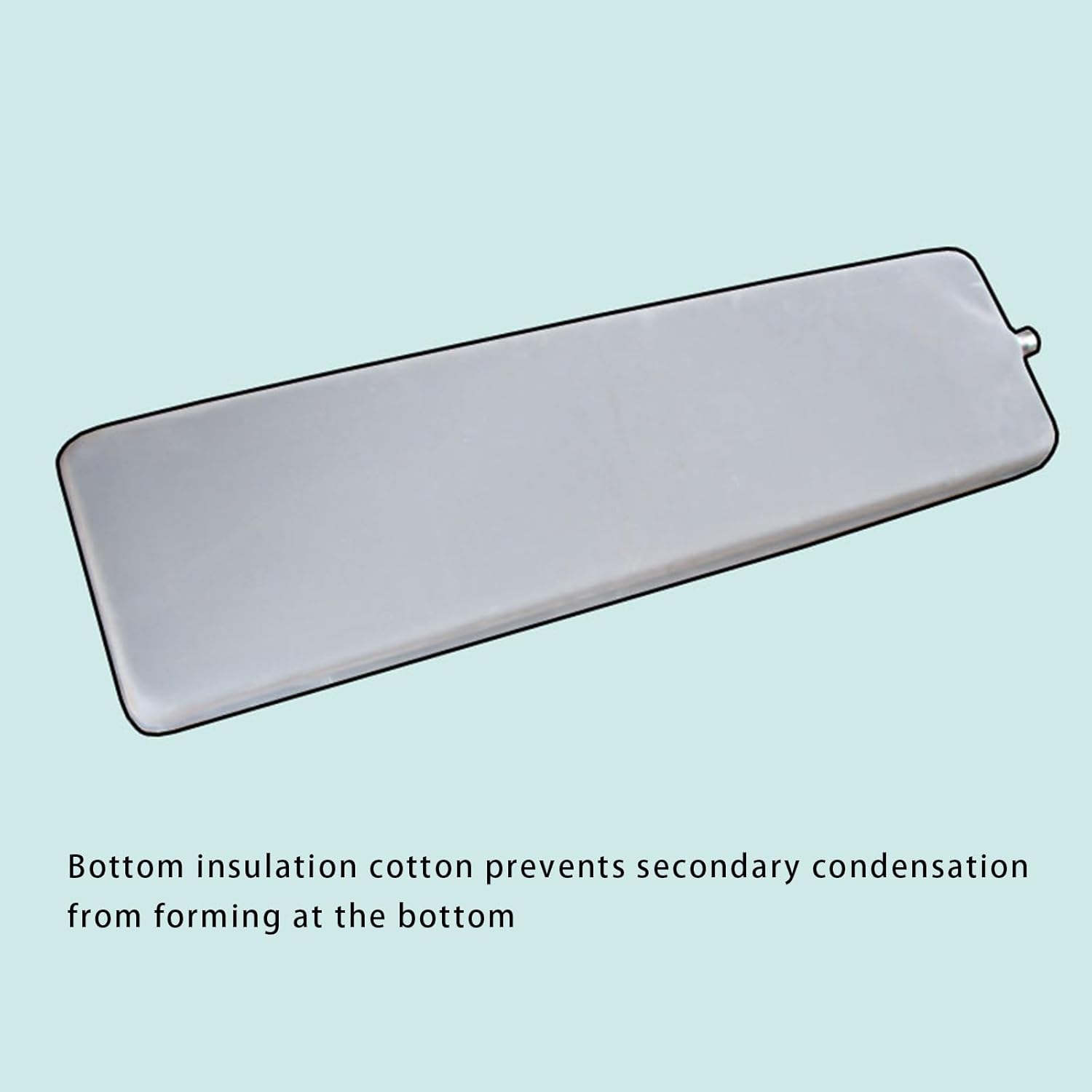 304 Stainless Steel Air Conditioner Drip Pan - Integrated Molding Prevents Water Leakage, Insulation Cotton Base for Indoor Heat Pump Systems