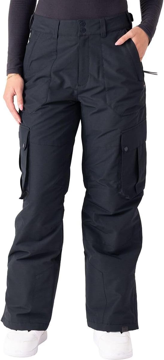 Roxy Women's Trooper Cargo Snowboard Pant – 10k Waterproof, Insulated, Pfas-free