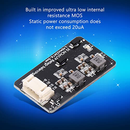 Módulo de equilibrio activo para baterías, ecualizador activo de balance de energía, módulo de transferencia inductiva de energía (3S), 2,0 V–4,5 V, 1,2 A miniatura 4