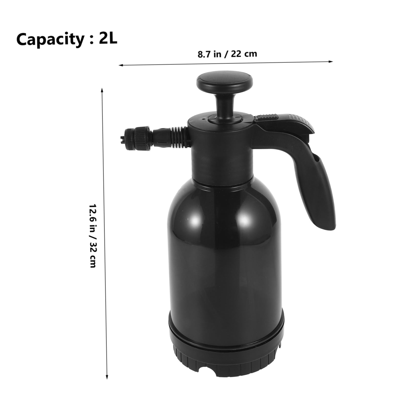 ABOOFAN Foam Pump Sprayer Car Detailing 2l High Pressure Spray Bottle Hand Pump Foam Sprayer for Garden