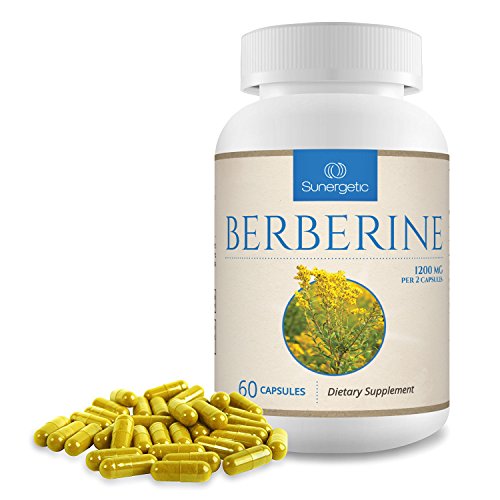 image for Sunergetic Premium Berberine Supplement - 1200mg of Berberine Per Serv