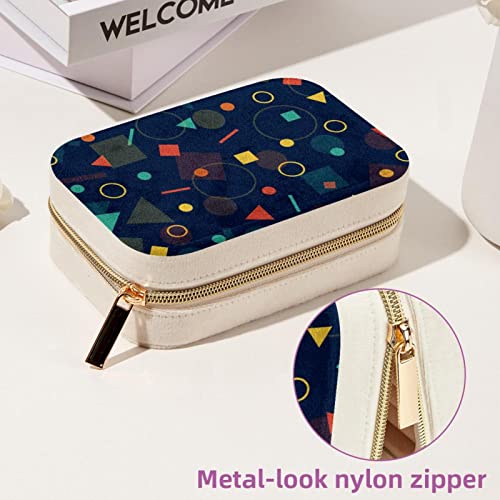Bolso de joyería de geometría de color con acabados de alta costura 7