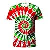 T Shirt Men - Men's Casual T Shirts For Everyday Wear Ideal For Outdoor Activities Round Neck Design Colorful Print #1