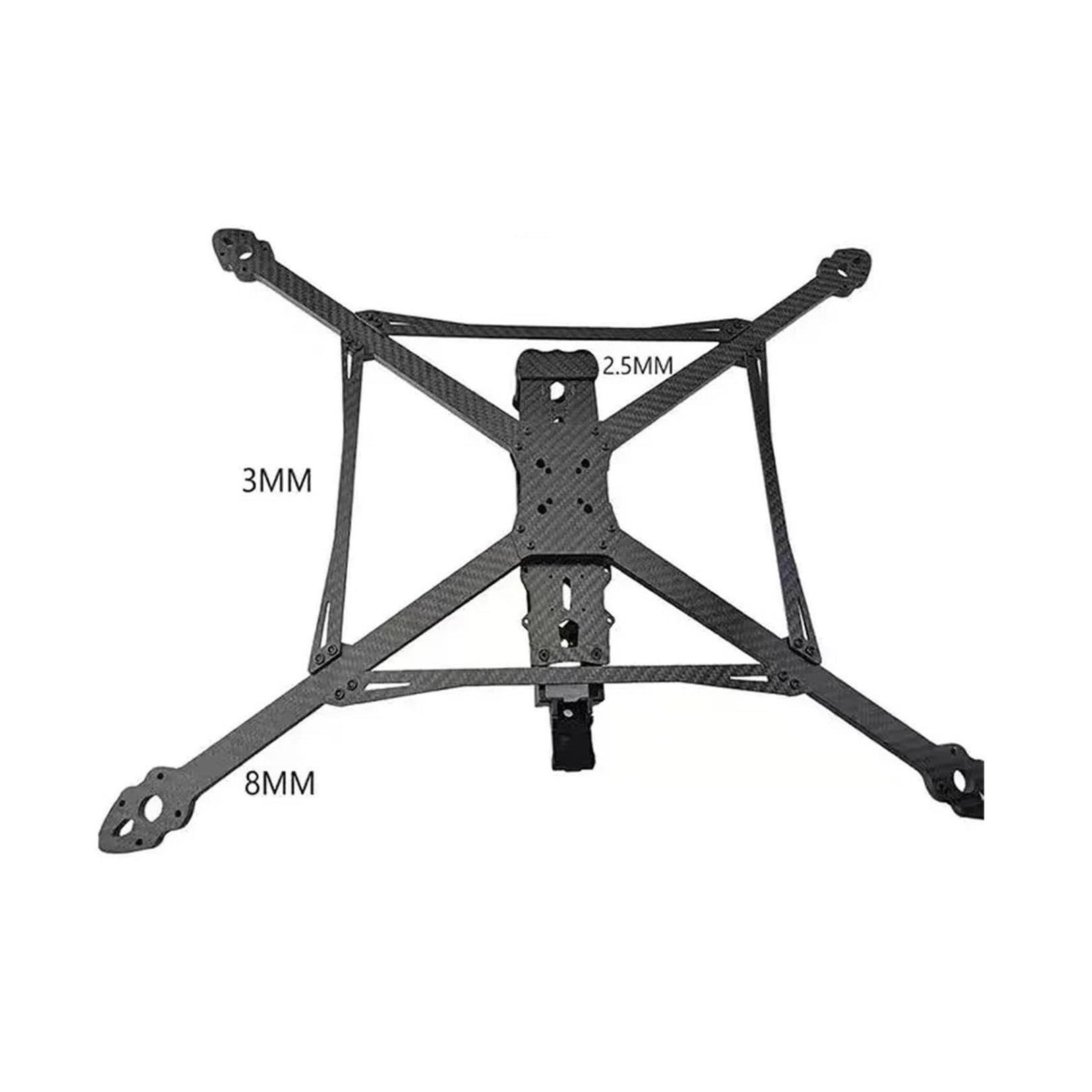 Kit telaio drone in fibra di carbonio MARK4 V3 Pro, 13inch 570mm