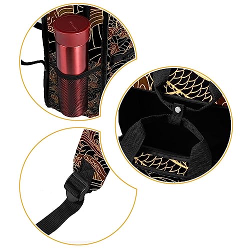 Sac à dos oriental traditionnel filles multicolore 35cm avec bretelles réglables