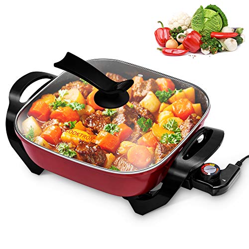 10 Best 12 Inch Electric Skillet [Buying Guide 2022] • Sacred Car