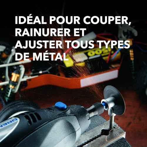 Lot de 12 Disques DREMEL EZ SpeedClic TronçonnageDécoupe Métaux ø 38mm épaisseur 1 2mm - vue 9