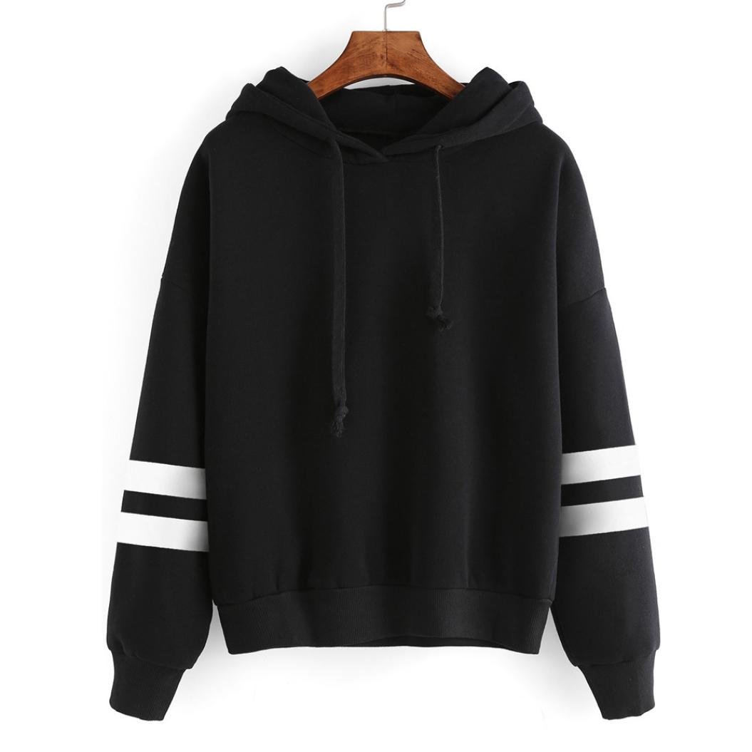 Dubocu Boys' Long Sleeve Hoodie Sweatshirt Jumper Black Small