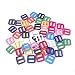 25pcs Mixed Color Plastic Slider Tri Glide Adjust Buckles for Dog Collar Harness Backpack Straps Webbing 15mm FLC092(Mix-s)
