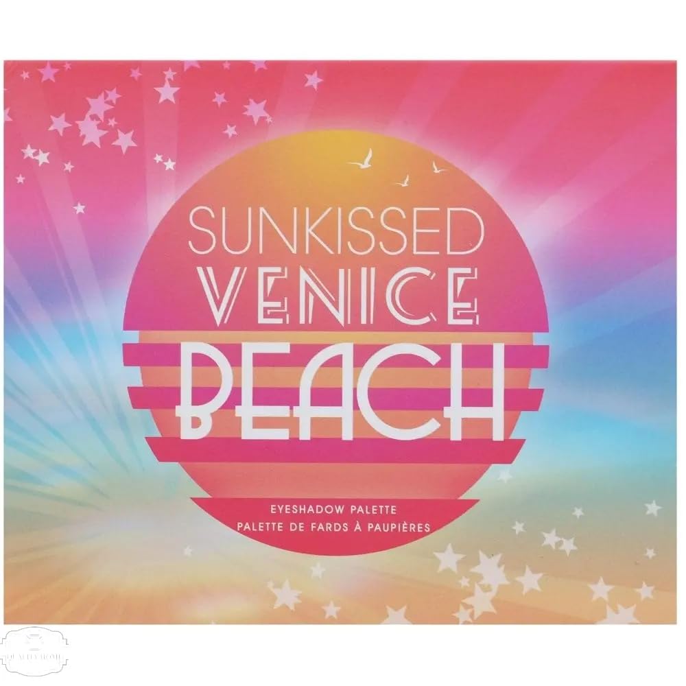 Venice Beach Eyeshadow Palette, 12 Shades, Blends of Matte and Shimmer Textures, Beach Inspired Colors