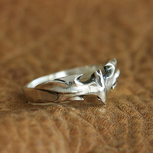 LINSION Pierścionek typu charms ze srebra wysokiej próby 925 TA11 e srebro wysokiej próby, Z+4, cod. TA111