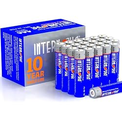 AAA Batteries 24 Pack - High-Performance Alkaline Triple A Batteries with 10-Year Shelf Life - Perfect for Emergency Gear, Game Controllers & Smart Devices - Reliable Power Source for All Your Devices