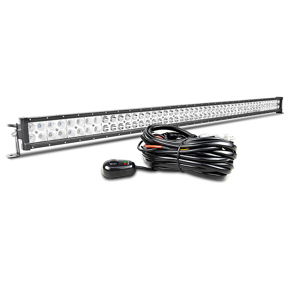 Amazon.co.jp: Willpower 52インチ 300W LEDライトバー 12V 24V LED
