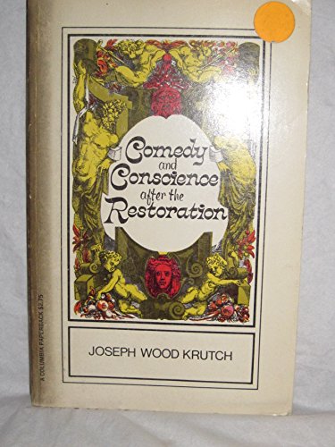 Comedy and Conscience after the Restoration B000MZAKIA Book Cover