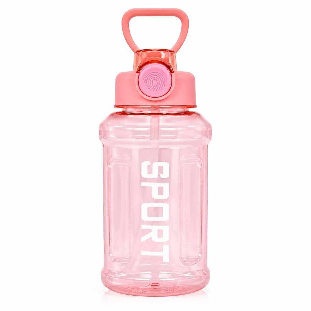 1300 ML Sports Water Bottle with Sipper & Handle, Leak-Proof Gym Bottle
