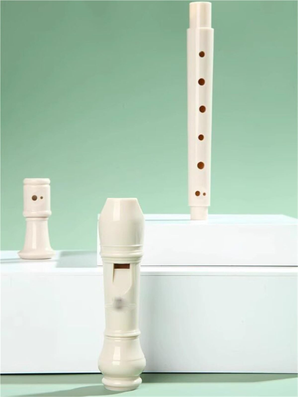 Flûte À Bec En Bois Flûte À Bec Soprano De Style Anglais 8 Trous Instrument Pédagogique Pour Débutants