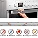 ZAWAGIIK Refrigerator Door Handle Covers Set of 7 Kitchen Appliance Handle Covers Decor Protector for Fridge Microwave Oven Dishwasher Handles, Keep Clean from Fingerprints Food Stains