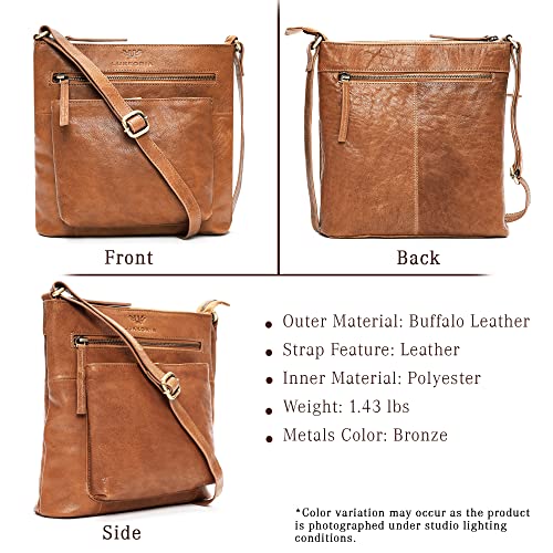 Real-Leather-Crossbody-Purses-for-Women-Handmade-Crossbody-Bags-for-Women-Adjustable-Strap-Triple-Zip-Premium-Material