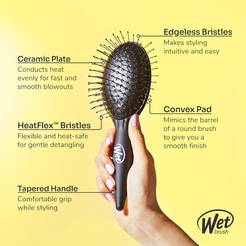 Wet Brush Brosse à soufflage facile pour un séchage rapide sans effort