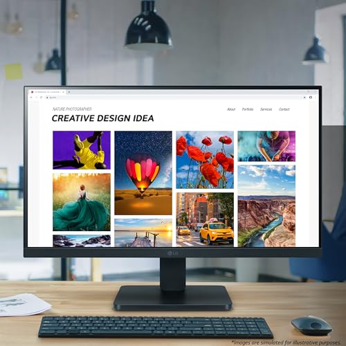 Image of LG 22MR410-B Monitor PC 54.6 cm [21.4] 1920 x 1080 Pixel Full HD Nero (22 FHD VA 100Hz HDMI Monitor)