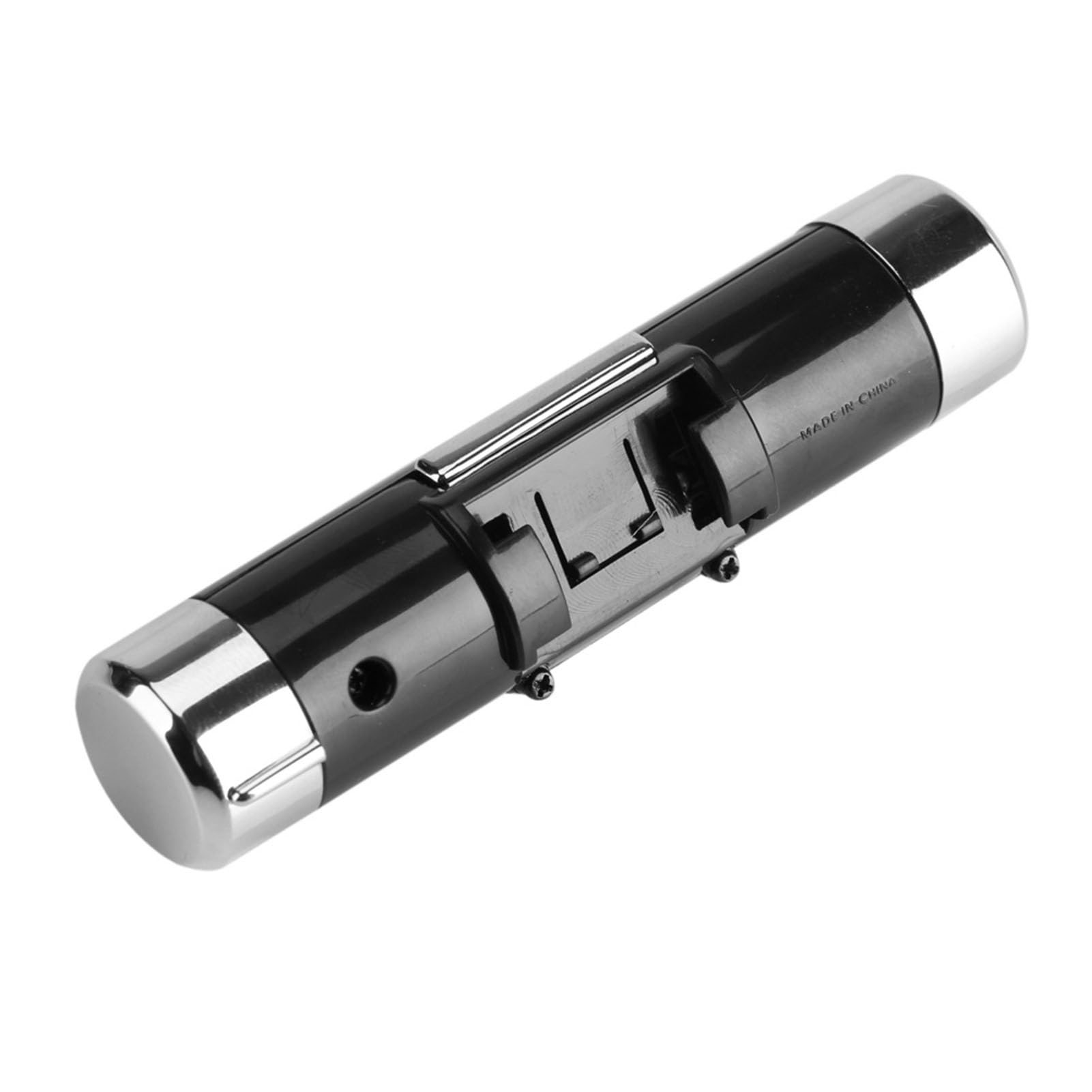 lyrlody Termómetro para Automóvil Reloj Termómetro LCD con Clip de Acero Inoxidable Monitor de Temperatura Digital Pantalla Retroiluminada de 32 a 176 °F para Conductores de Tablero de Automóviles y