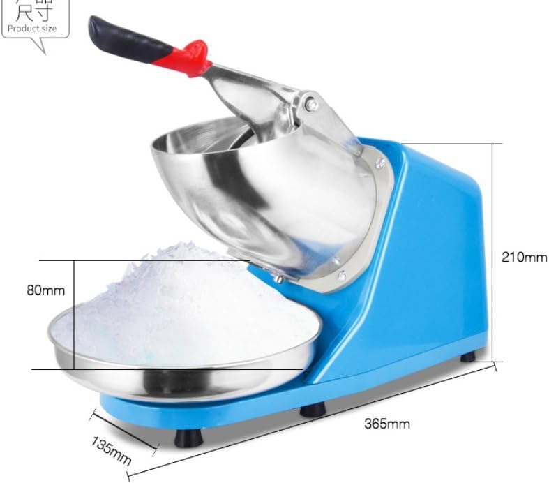 ELEOPTION® 220V Household Commercial Electric Ice Crusher Shaver