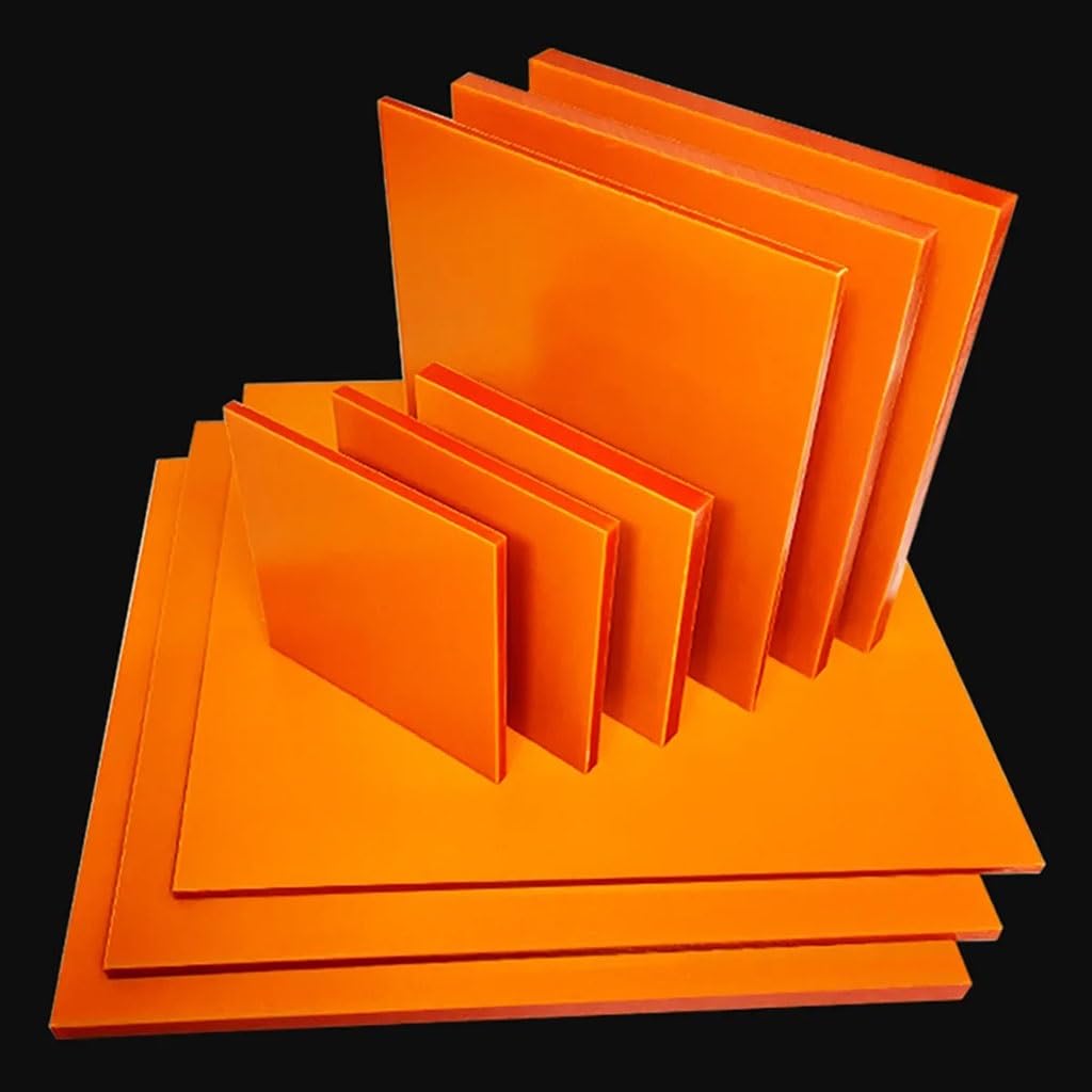 1pcs Insulating Bakelite Board Rubber Wood Board Phenolic Resin Board High - Temperature Resistant Thick-10mm(1.0x300x400mm)