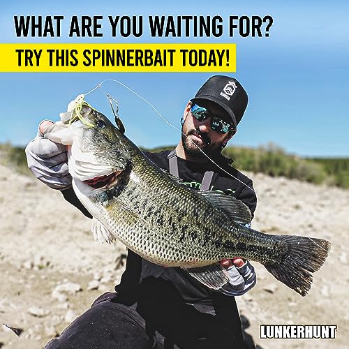 Lunkerhunt IMSBW01 Spinner Bait For Bass Fishing Lure thumb #5