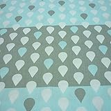 Hitzebeständig Einem Stück 50 cm * 160 cm Wolken Regentropfen Baumwolle Stoff Meter für Home Textil Baby Quilts Kissen nähen Stoff Material telas zu Patchwork rose