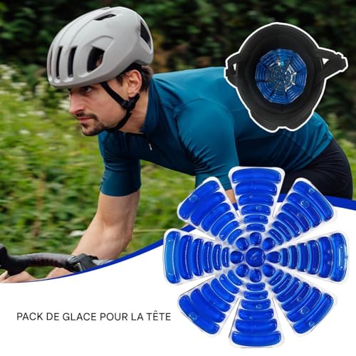 Insert glacière pour casque contre la chaleur lors de vos trajets