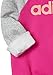 adidas I Lin FL Pantalón de Chándal, Niños, Rosa/Magenta/Gris (Real/Medium Heather/Haze Coral),...