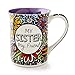 Our Name is Mud “Sisters & Friends” Cuppa Doodle Stoneware Mug, 16 oz.