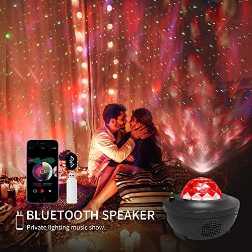 Star Projector, Galaxy Projector,Bluetooth Usb Music Speaker With Remote Control Galaxy Light Romantic Atmosphere,Galaxy Projector For Bedroom,Suitable For Adult Children Gifts,Game,Home Theater Party #TOP3