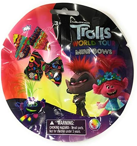 Trolls World Tour Mini Bows 2 per Package lot of 4 Blind Bags image 3