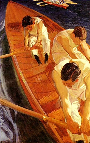 Peinture à l'huile Joaquín Sorolla, art mural de prestige peint à la main