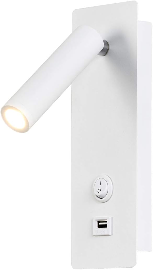 Topmoplus Bedside Wall Lights Wall spot Light Adjustable Wall lamp