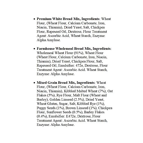 image for wrights baking Wright's Baking Bread Mix Selection Pack - Premium Whit